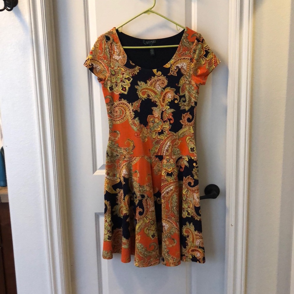 Ralph Lauren Paisley Dress